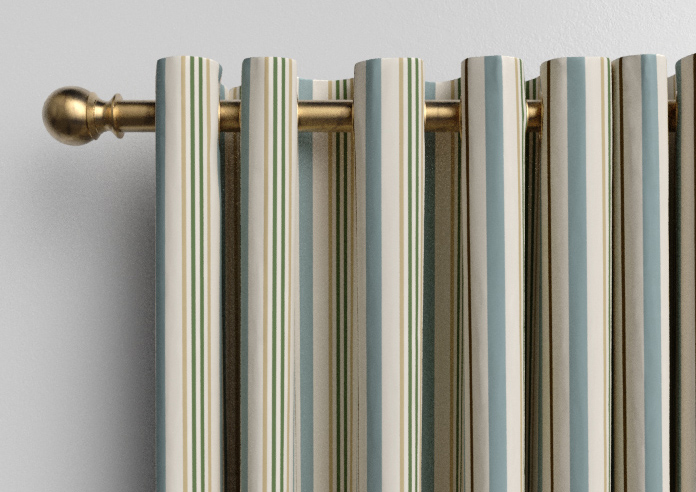 The British Stripe Co. George, Derwent No.1 - Made to Measure Curtains - Image 12
